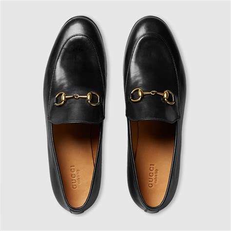 mocassino jordan gucci|Women's Gucci Jordaan loafer in black leather .